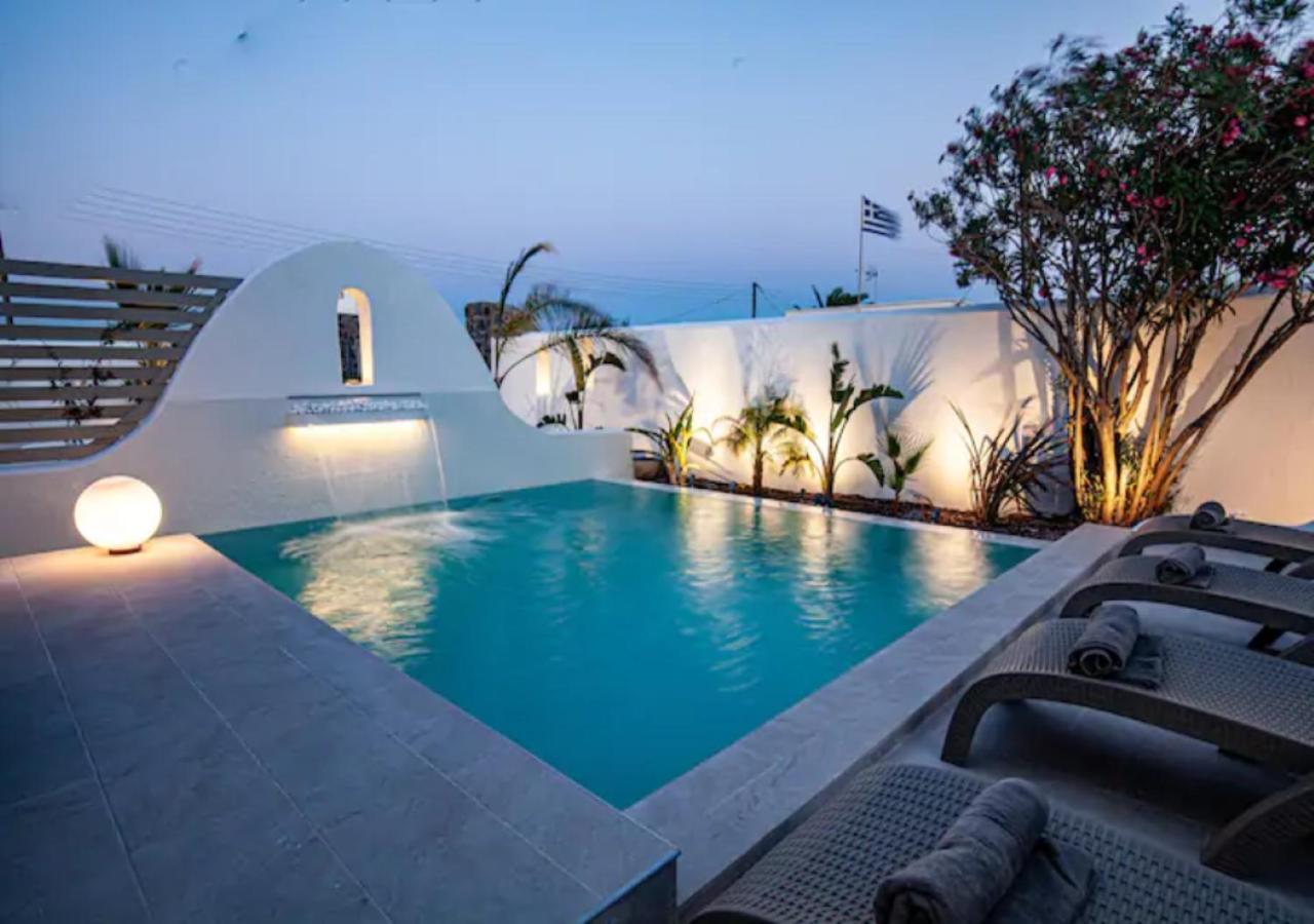 Dafnes Villa 1 Private Pool Perivolos  Dış mekan fotoğraf