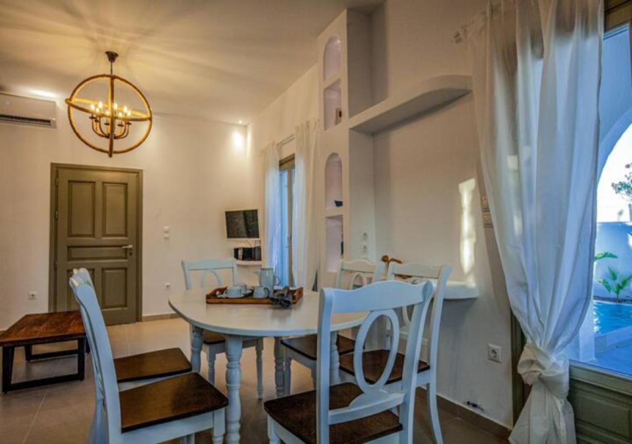 Dafnes Villa 1 Private Pool Perivolos  Dış mekan fotoğraf