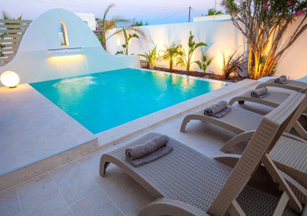Dafnes Villa 1 Private Pool Perivolos  Dış mekan fotoğraf