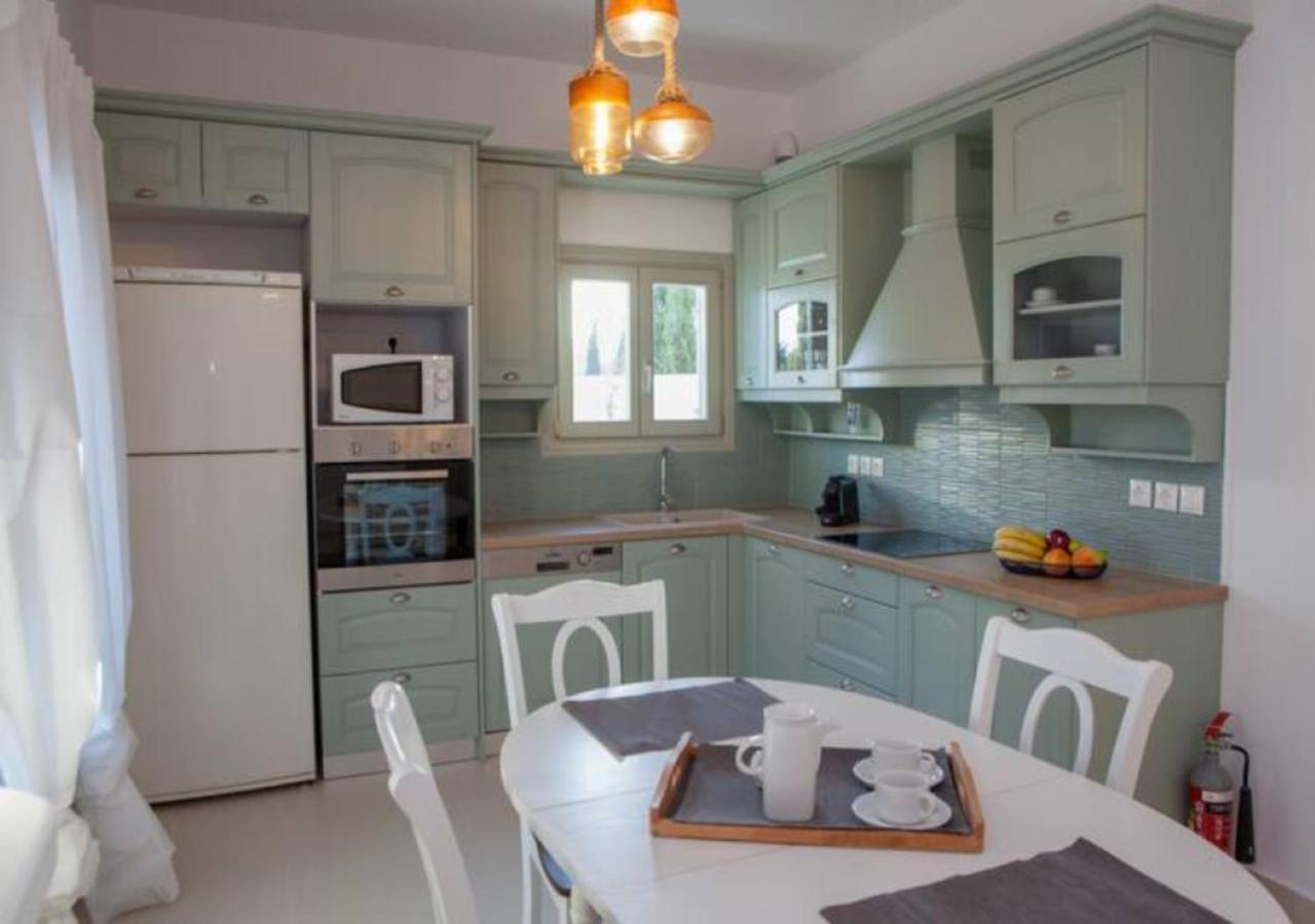 Dafnes Villa 1 Private Pool Perivolos  Dış mekan fotoğraf